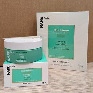 Hydrating Under Eye Patches (30) + Nourishing Face Mask Set RARE Paris Skincare